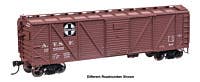 Walthers HO 910-40352 - Mainline - 40' ARA Single Sheathed Boxcar w/Dreadnaught Ends "Santa Fe" #125928