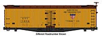 Walthers HO 910-41227 - Mainline - 40' Wood Reefer w/ Wood Ends "American Refrigerator Transit" #17838