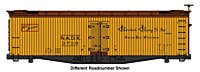 Walthers HO 910-41239 - Mainline - 40' Wood Reefer w/ Wood Ends "Packerland Packing Co" #3712