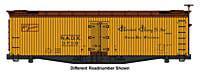 Walthers HO 910-41239 - Mainline - 40' Wood Reefer w/ Wood Ends "Packerland Packing Co" #3712