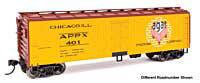 Walthers HO 910-41301 - Mainline - 40' Wood Reefer w/ Steel Ends "APPX" #401 (Agar)
