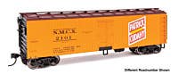 Walthers HO 910-41318 - Mainline - 40' Wood Reefer w/ Steel Ends "NMCX" #2105 (Patrick Cudahy)