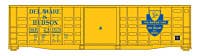 Walthers HO 910-46707 - Mainline - 50' Waffle Side Boxcar "Delaware & Hudson" #24029