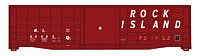 Walthers HO 910-46716 - Mainline - 50' Waffle Side Boxcar "Rock Island" #62523
