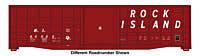 Walthers HO 910-46718 - Mainline - 50' Waffle Side Boxcar "Rock Island" #62774