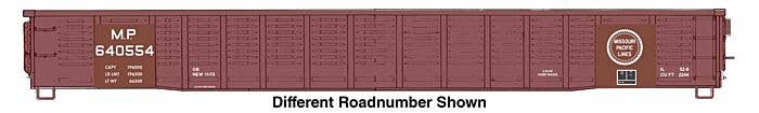 Walthers HO 910-6081 - Mainline - 53' Corrugated-Side Gondola "Missouri Pacific" #640554