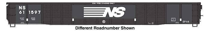 Walthers HO 910-6083 - Mainline - 53' Corrugated-Side Gondola "Norfolk Southern" #611597