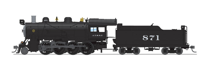 Broadway Limited Imports HO 8731 - 2-8-0 Consolidation Steam Locomotive "Atchison, Topeka & Santa Fe" #873 w/DCC/Paragon4Sound