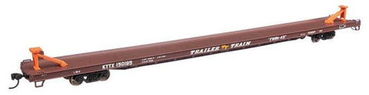 Walthers HO 910-5747 - Mainline - 89' Channel Side Flatcar "KTTX" #150195