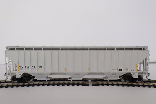 Walthers HO 910-49077 - Mainline - 57' Trinity 4750 3-Bay Covered Hopper "G. E." #4519 (WCFX)