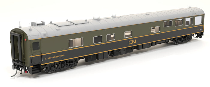 Broadway Limited Imports HO 9160 - Track Inspection Theater Car "Canadian National" #800653 (Sandford Fleming)