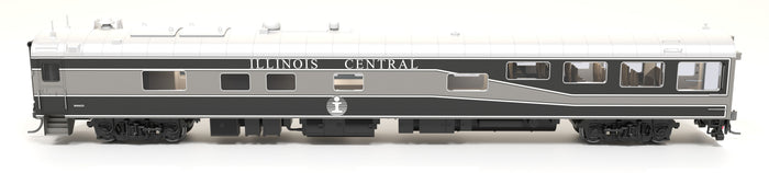 Broadway Limited Imports HO 9161 - Track Inspection Theater Car "Illinois Central" #800653 (Black/Gunmetal/Aluminum)