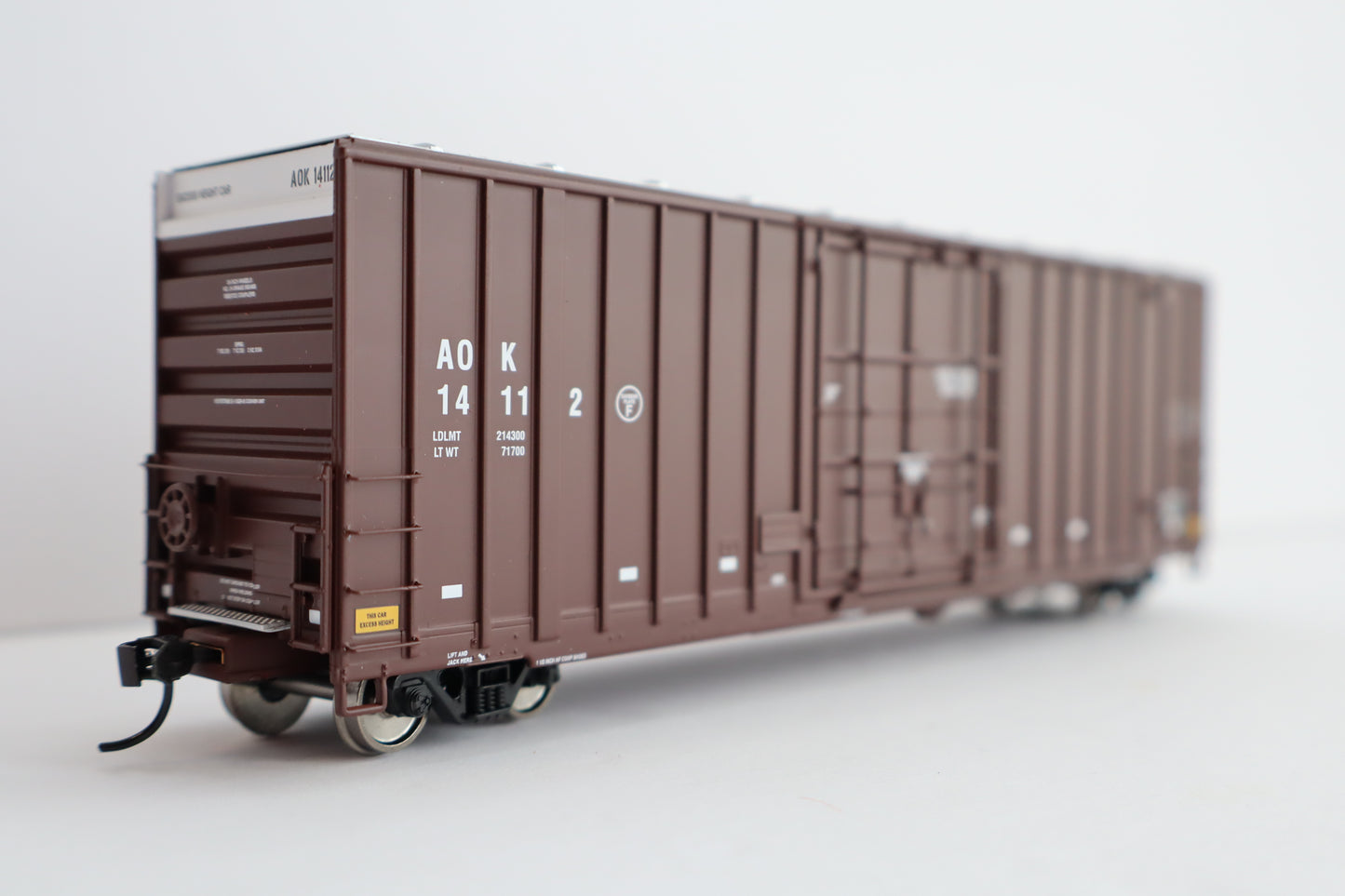 Walthers HO 920-101711 - Proto - 50' Gunderson Hi-Cube Paper Service Boxcar "Arkansas-Oklahoma" #14118