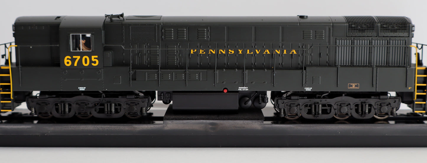 Atlas HO 10004145 - Master - Gold - FM H-24-66 Trainmaster Diesel Locomotive "Pennsylvania" #6707 (Phase 2)