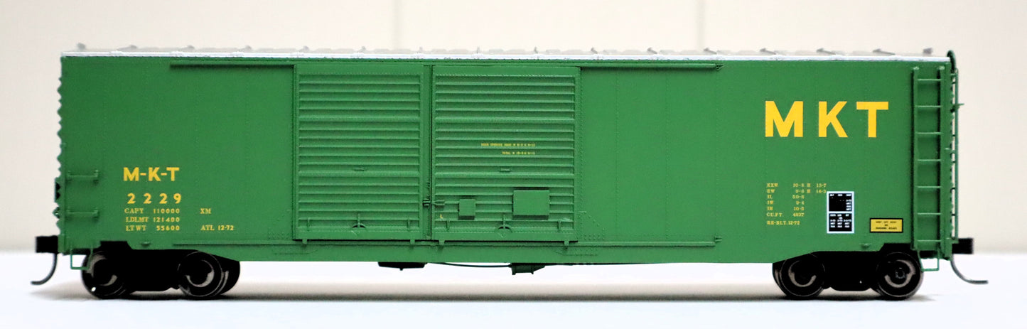 Atlas HO 20006587 - Master - 50' Postwar Double Door Boxcar "MKT" #2229