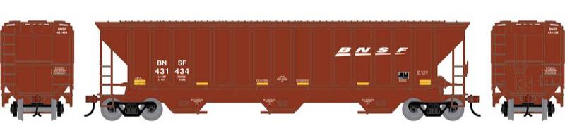 Athearn HO 2362 - PS 4740 Covered Hopper "BNSF" #431434