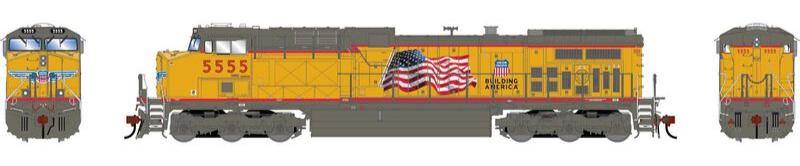 Athearn HO 2041 - Genesis - AC4400CW Diesel Locomotive "Union Pacific" #5555
