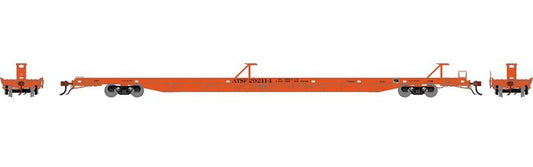 Athearn HO 2238 -Genesis - F89-F Flat Car "Atchison, Topeka & Santa Fe" #292114