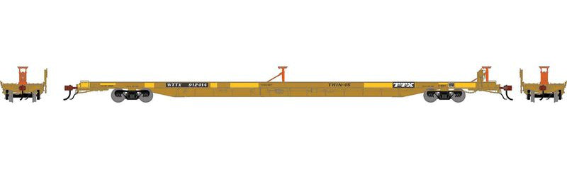Athearn HO 2242 -Genesis - F89-F Flat Car "WTTX" #912414 (Twin 45)