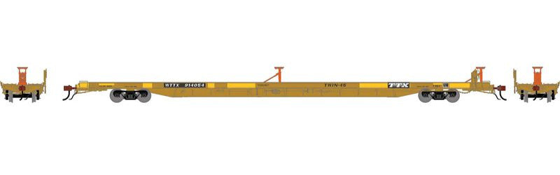 Athearn HO 2243 -Genesis - F89-F Flat Car "WTTX" #914054 (Twin 45)