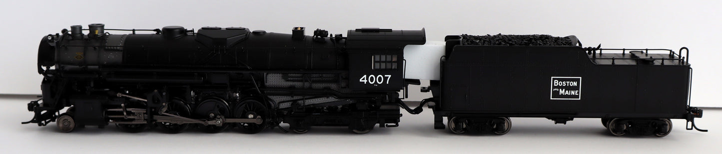 Broadway Limited Imports HO 7881 - 2-8-4 T1a Berkshire Steam Locomotive "Boston & Maine" #4007 w/DCC&Sound (4-Axle Tender)