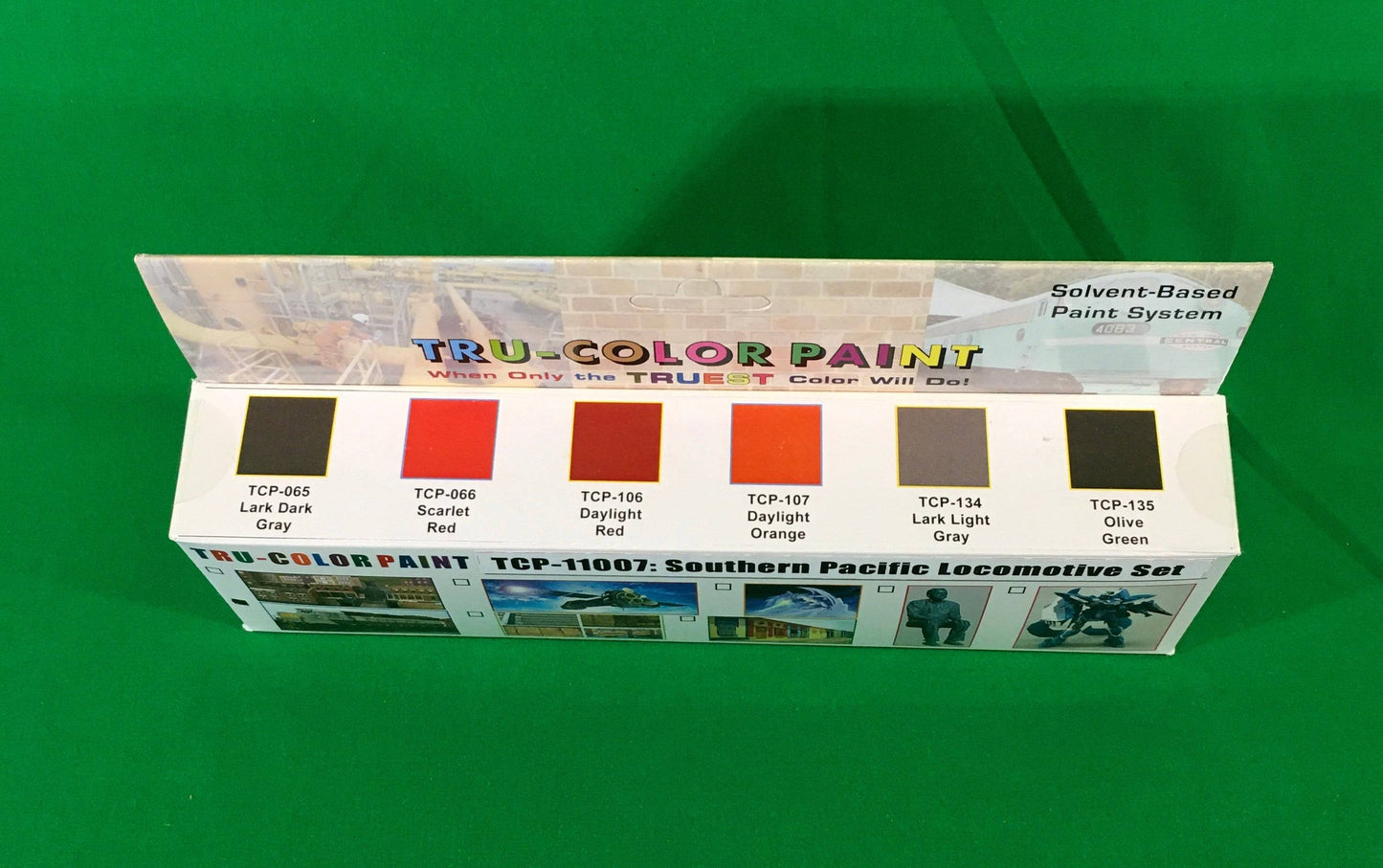Tru-Color Paint - TCP-11007 - Southern Pacific Locomotive Set #1 (Solvent-Based Paint)