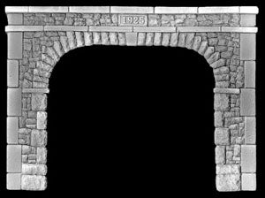 Atherton Scenics 4270 - "NYC" Block Double Portal "1925"