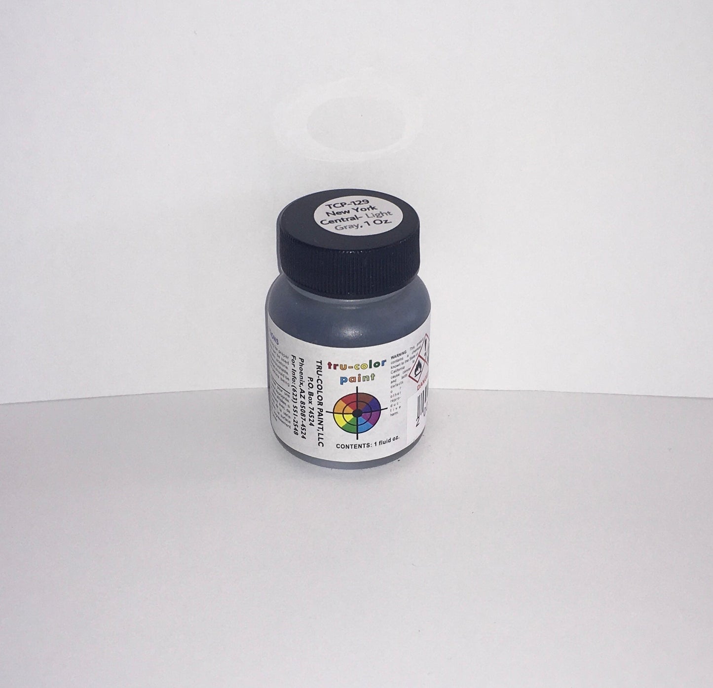 Tru-Color Paint - TCP-129 - New York Central - Light Gray (Solvent-Based Paint)