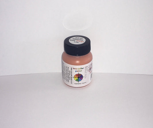 Tru-Color Paint - TCP-111 - Milwaukee Road Orange - Maroon (Solvent-Based Paint)