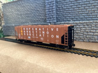 Walthers HO 910-49421 - Mainline - 50' Pullman-Standard PS-2CD 4427 3-Bay Covered Hopper "CMA TLDX" #3014