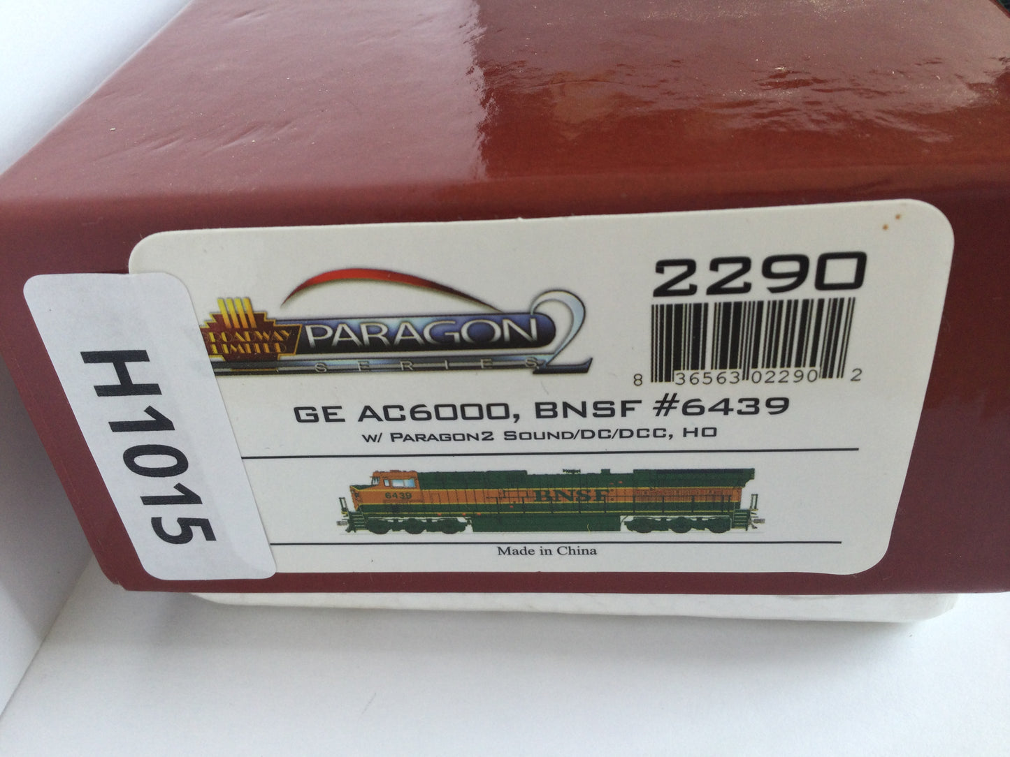 Broadway Limited HO 2290 - GE AC6000 Diesel Locomotive "BNSF" #6439 (Sound/DC/DCC)-Open Box-H1015