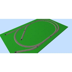 Atlas HO-13 Simple Oval with Spurs - Code 100 Layout Packages