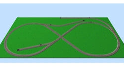 Atlas HO-9 Figure Eight with Spurs - Code 100 Layout Packages
