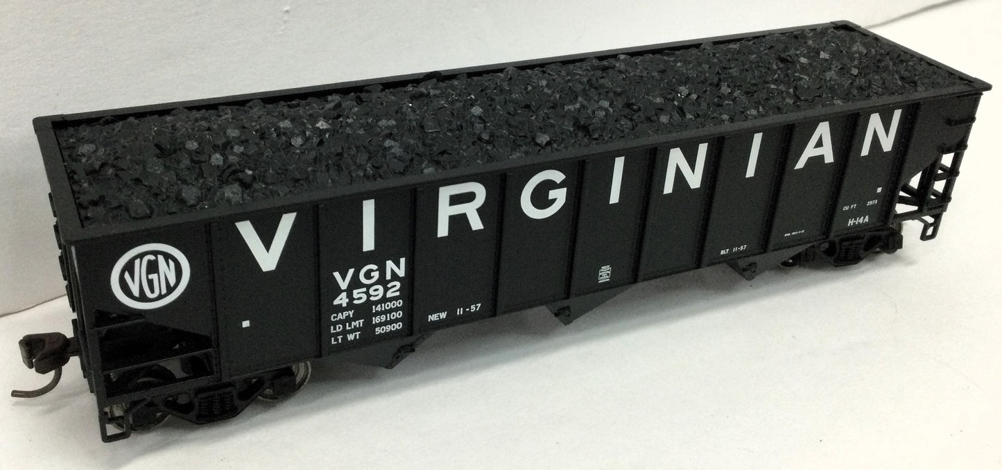 Atlas AHO-20006931 HO TMAN 70 TON 9 PANEL OPEN HOPPER VIRGINIAN #4919