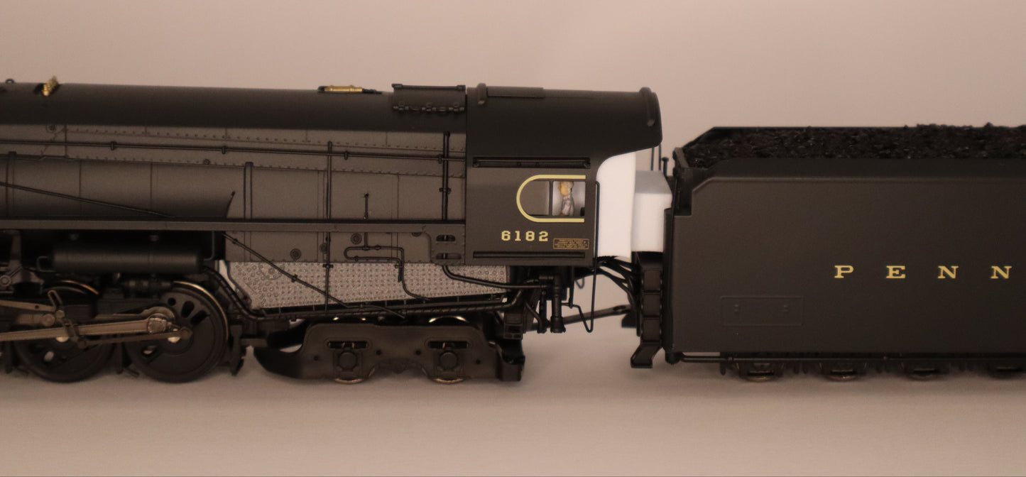 Broadway Limited Imports HO 7803 - Brass Hybrid - Class Q2 4-4-6-4 Duplex Steam Locomotive "Pennsylvania" #6182 w/DCC&Sound