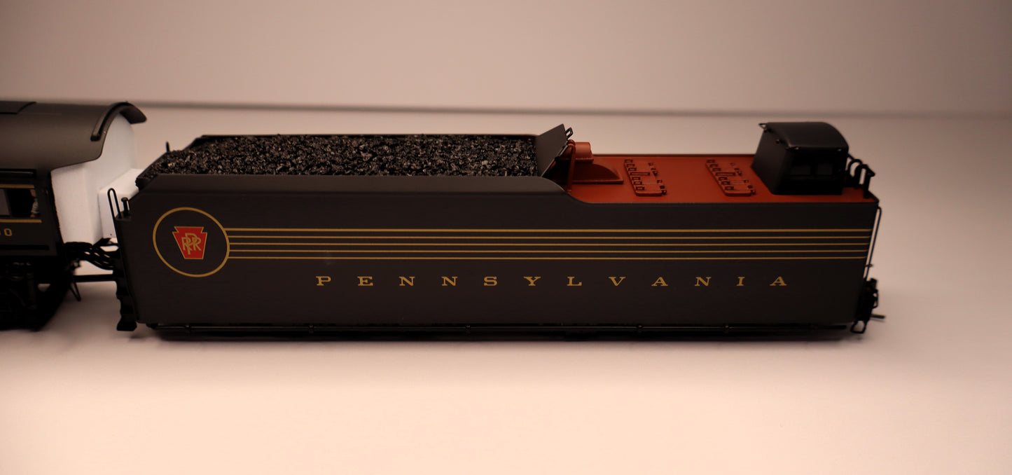 Broadway Limited Imports HO 7808 - Brass Hybrid - Class Q2 4-4-6-4 Duplex Steam Locomotive "Pennsylvania" #6190 w/DCC&Sound (Prototype Version, DGLE 5-Stripe Fantasy Scheme)
