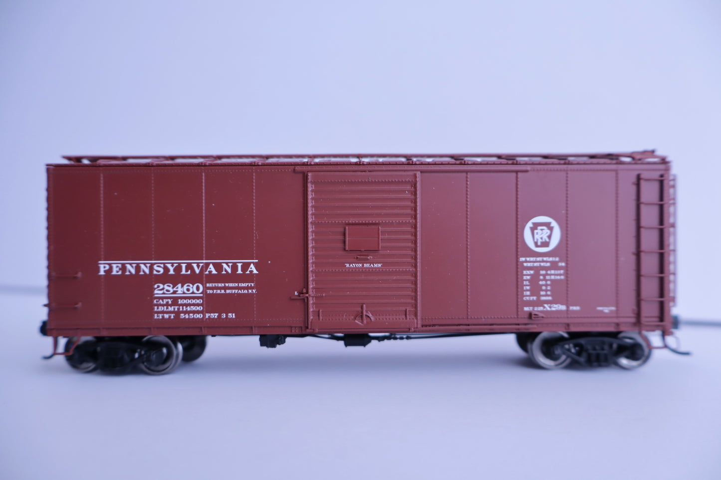 Walthers HO 920-102301 - Proto - 40' X29B Boxcar "Pennsylvania" #28460 (Circle Keystone)
