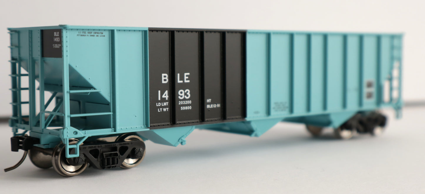 Bowser HO 43497 - 100-Ton 3-Bay Open Hopper Car "Bessemer & Lake Erie" #1402