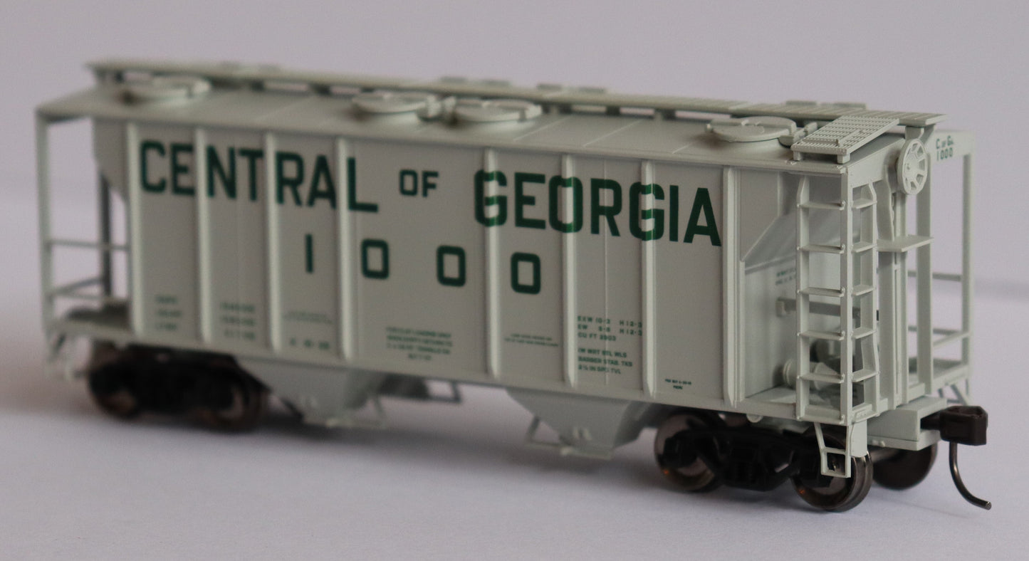 Atlas HO 20006557 - Trainman - PS-2 Covered Hopper Car "Central of Georgia" #1089