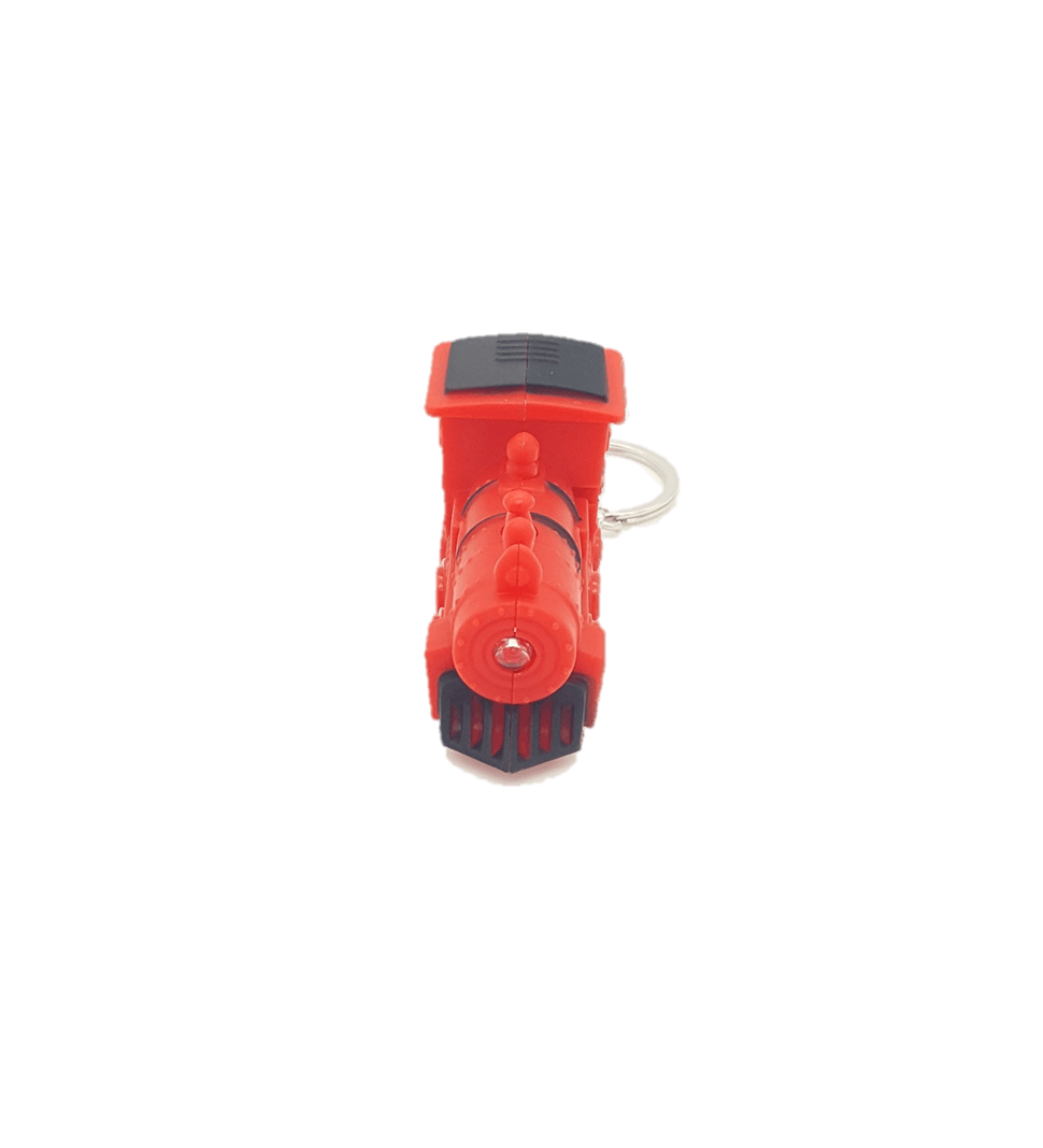 Keychain - Steam Engine (Red)