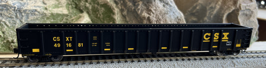 Walthers HO 910-6465 - Mainline - 68' Railgon Gondola "CSX" #491681