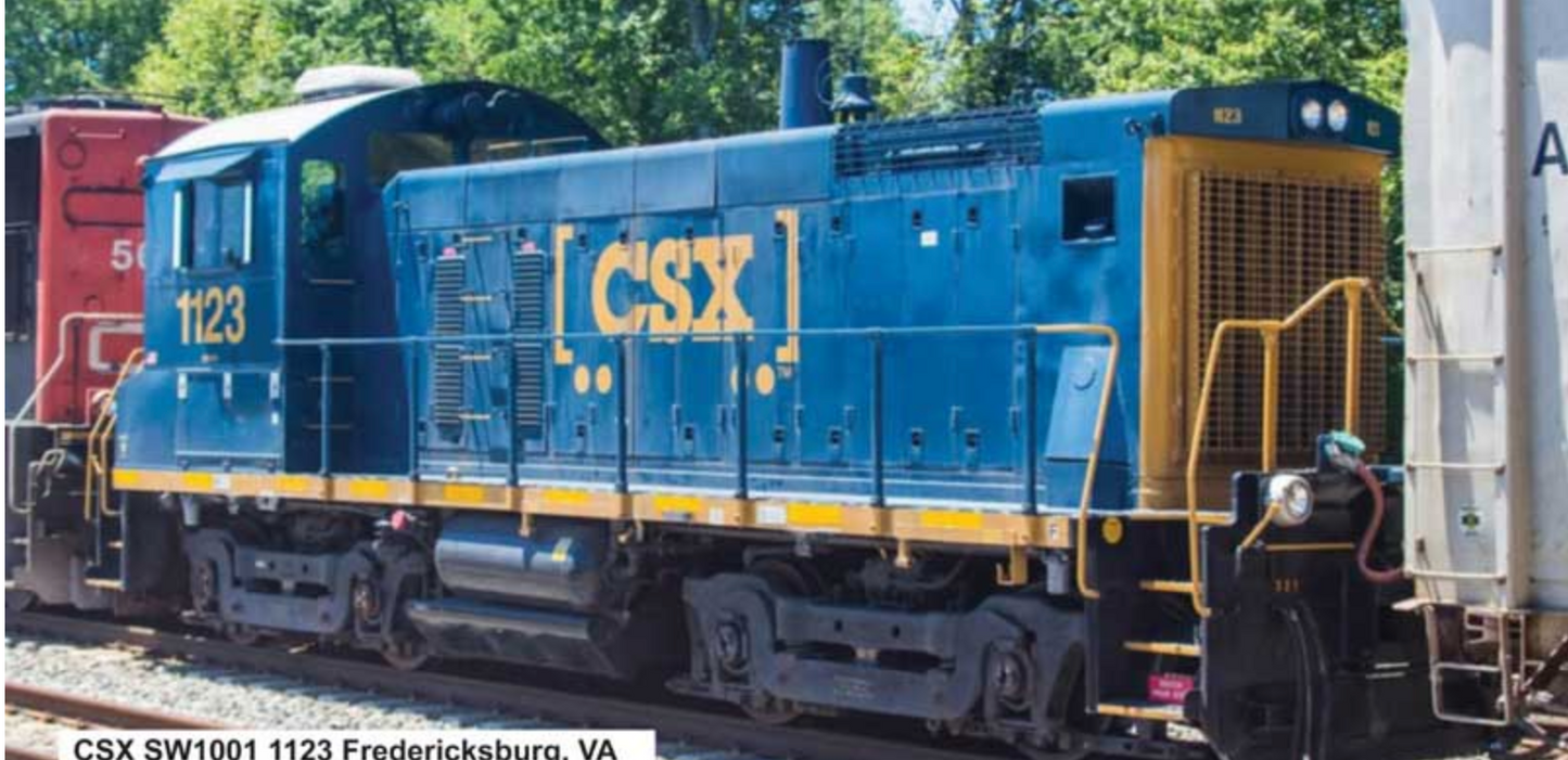 Bowser HO 60600 - SW-1001 Diesel Locomotive "CSX" #1123 (YN3B)