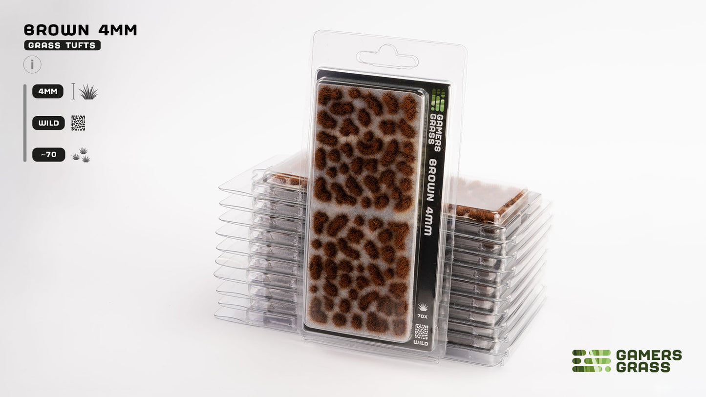 Gamers Grass GG4-B - Brown 4mm