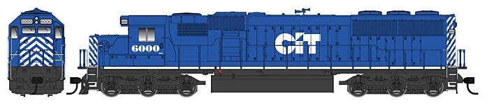 Walthers HO 910-9764 - Mainline - EMD SD60 Spartan Cab Diesel Locomotive "CITX" #6000 (Standard DC)
