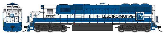 Walthers HO 910-9770 - Mainline - EMD SD60 Spartan Cab Diesel Locomotive "Oakway" #9000 (Standard DC)