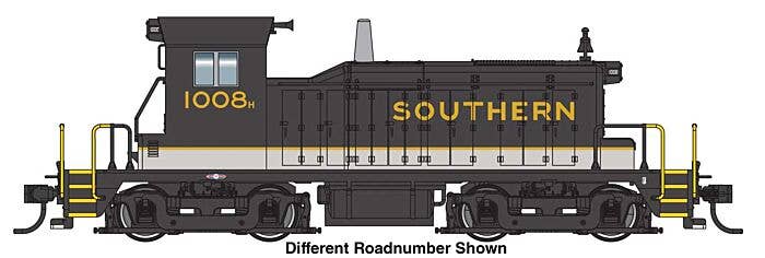 Walthers HO 910-19248 - Mainline - EMD SW1 Diesel Locomotive "Southern Railway" #1008 (w/DCC/Sound)