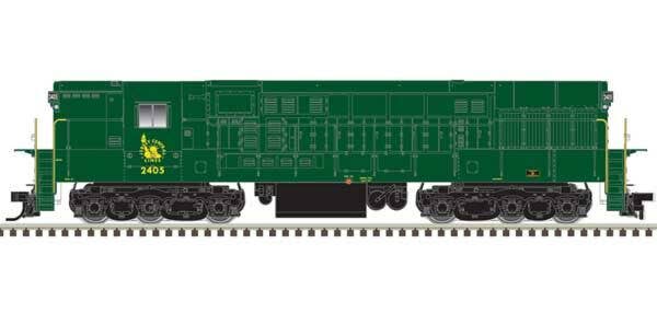 Atlas HO 10004110 - Master - Silver - FM H-24-66 Trainmaster Diesel Locomotive "Jersey Central" #2403 (Phase 1B)