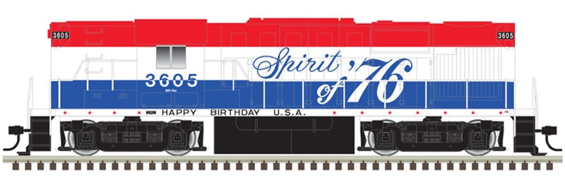 Atlas HO 10 004 538 - Classic - Gold Model - ALCo RS-11 Diesel Locomotive "Duluth, Winnipeg & Pacific" #3605 (Bicentennial)