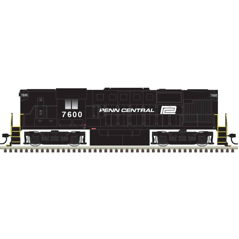 Atlas HO 10 004 532 - Classic - Silver Model - ALCo RS-11 Diesel Locomotive "Penn Central" #7600