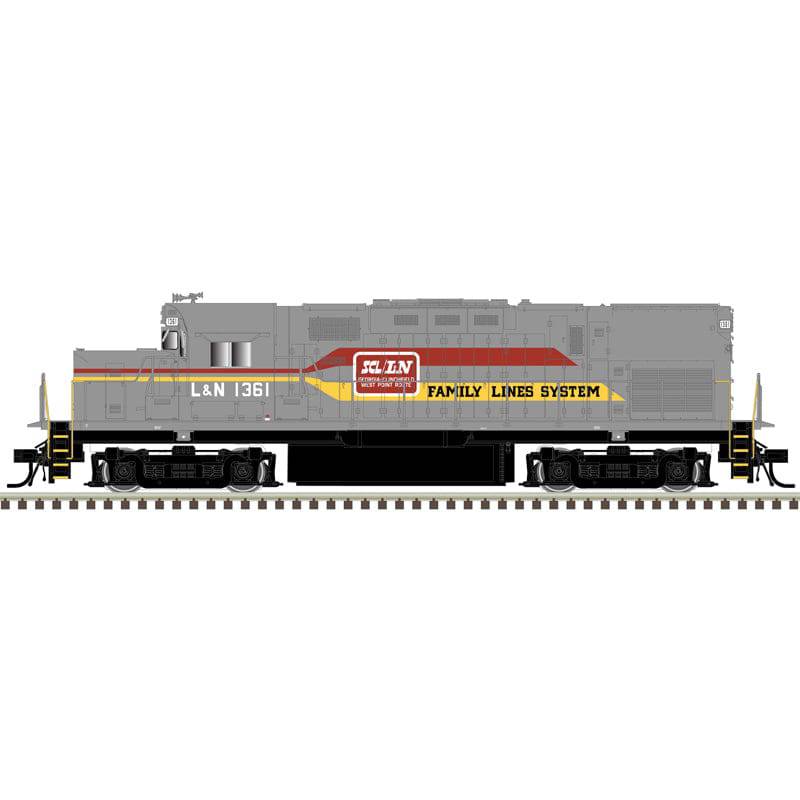 Atlas HO 10 004 735 - Master HO C420 Locomotive-L&N “Family Lines”* Road Number 1372-Silver Model - Sound Ready